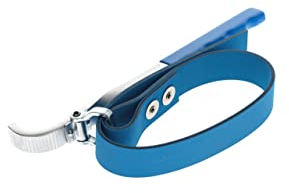 GEDORE Bandschlüssel, Bandbreite 25 mm, extra breit, Ø 140 mm (5.1/2), rutschfest, 220 mm lang, verchromt, 36 1-140