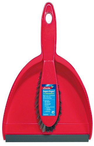 Vileda 120187 Super Duster 2 in 1 Soft Dustpan & Brush Set