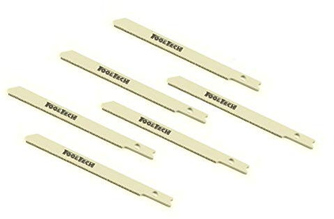 Tooltech® 10055 Metall 6 Stichsägeblätter 8x85mm für Metall