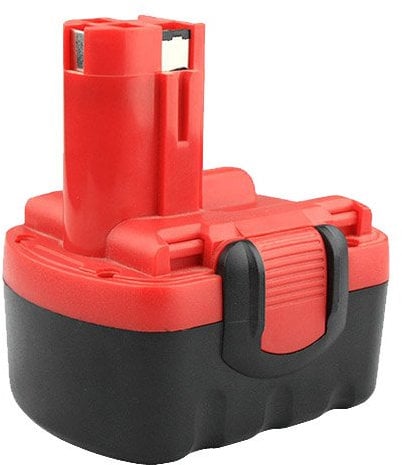Amsahr BOS-14.4(A) 3.0 A 14.4 V Replacement Power Tools Battery for Bosch 32614/1661/3454-SB/52314/22614/2607335264/BAT038/GDS 14.4V - Black