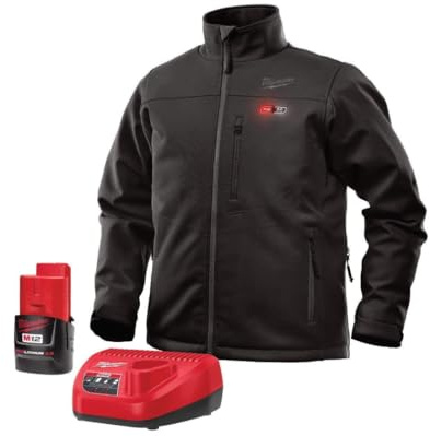 Milwaukee Modern M12 Heated Jacket Kit, Black, 3Xl-2475521, 3XL