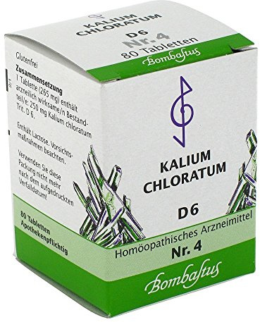 Biochemie 4 Kalium Chloratum D 6 Tabletten