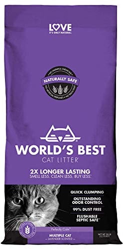 World 's Best Katzenstreu, schnelle Katze klumpende Formel