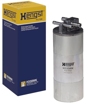 HENGST - Kraftstofffilter H335WK - Hochwertiger Kraftstoff-Leitungsfilter für KFZ - Entfernt Staub und Schmutz aus Otto- oder Dieselmotoren - Schützt das Einspritzsystem