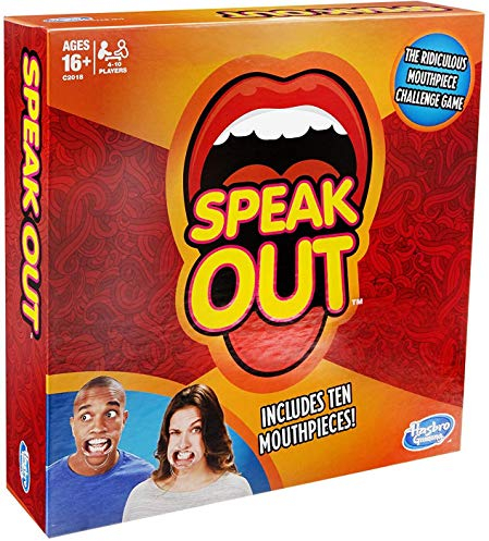 Hasbro Gaming Speak Out Game, Ages 16 And Up, For 4 To 10 Players