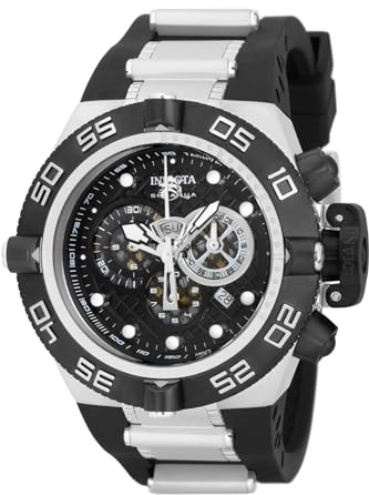 INVICTA Herren-Armbanduhr XL Subaqua Chronograph Kautschuk 6564