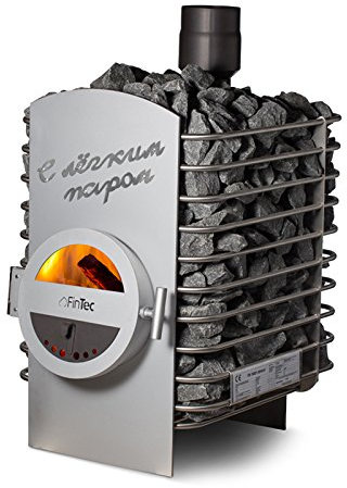 FinTec bois-poêle pour sauna lora (banja 1.bimSchV)