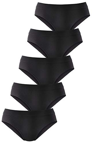 PETITE FLEUR Damen Hüftslip | im 5er-Pack, sanfte Abschlüsse