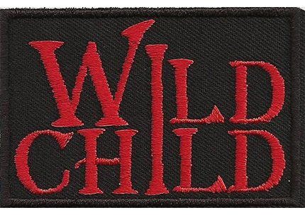 WILD Child, die Wilden Kerle, Biker Rocker Billy The Kid Patch Aufnäher Kinder Aufbügler