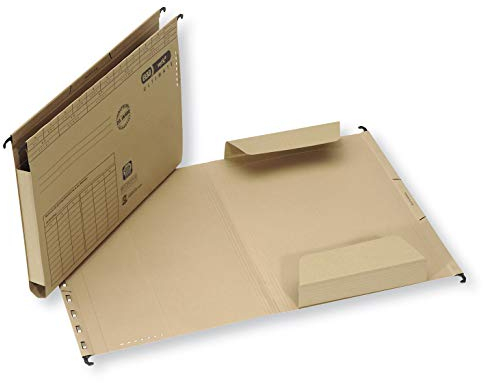 ELBA Hänge-Aktenmappe vertic ULTIMATE, 25er Pack, braun
