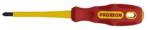 Proxxon 22332 Schutzisolierter Schraubendreher Kreuzschlitz PH1 Gesamtlänge 180mm