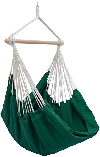 AMANKA XXL Hängesessel 185x130cm - Hängesessel 150kg Belastbar - Gartenmöbel Hängesessel Outdoor 2 Personen Hänge Outdoor Sessel Jugendzimmer Mädchen - Sitzsack zum Hängen Schaukel Garten Erwachsene