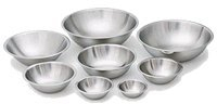 Royal Industries Heavy Duty Mixing Bowl, Stainless Steel, 1 1/2 qt, 7 Diam x 2 1/2 Depth, Silver, Commercial Grade