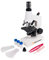 Celestron | Microscopio biológico con aumentos de 40x a 600x (Lentes de Objetivo de Objetivo de 4X, 15x y 30x y Ocular de Zoom de 10-20x y Óptica de Vidrio Blanco