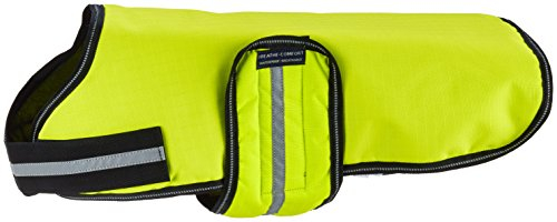 Knuffelwuff 13873-007 Hundemantel Funktionstextil reflektierend Neon, 40 cm