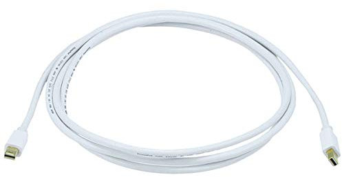 Monoprice 105991 6 ft 32AWG Mini DisplayPort Cable - White