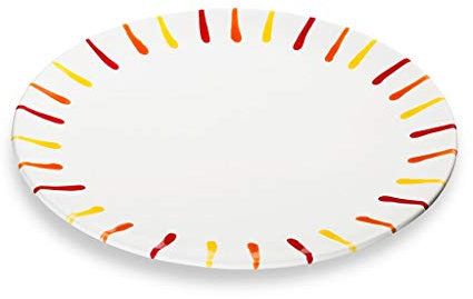 GMUNDNER KERAMIK Speiseteller Cup Durchmesser : 28 cm Landlust Geschirr, handgemacht in Österreich