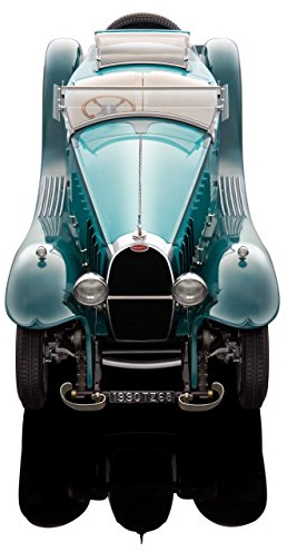 Bauer Spielwaren Exclusive Bugatti Royale Roadster Esders 1932: Originalgetreues, Hochwertiges Modellauto 1: 18, mit Türen und Motorhaube zum Öffnen, Fertigmodell, grün (1990TZ68)