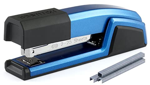 Bostitch Office Epic Metal 3 in 1 Stapler, 25 Sheet Capacity, Includes 210 Staples in Staple Storage Compartment & Integrated Remover,