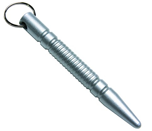 DEPICE Trainingswaffe Kubotan Spitz, Silber, w-ksi