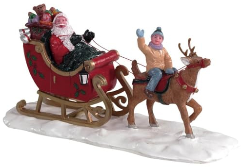 Lemax Christmas Village Santas Schlitten – 53210