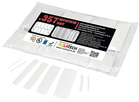 357 pezzi Magnum Set di ISO-Profi®Tubo termoretraibile assortimento nella borsa bianco