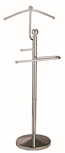 HAKU Möbel 45035 Herrendiener,47 x 28 x 113 cm, Chrom