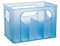 dBb Remond Porte biberons - Casier - Rangement Biberons - Bleu translucide