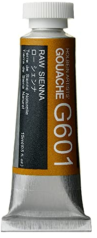 Holbein Artists Gouache Raw Sienna 15ml (A)