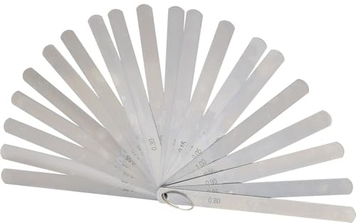 KS Tools 300.0616 Kolbenspiellehre, 20 Blatt, 0,05-1mm