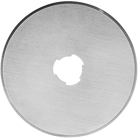 Wedo 784501 Ersatzklinge Glattschnitt (für Rollmesser Comfortline, Durchmesser 45 mm) silber