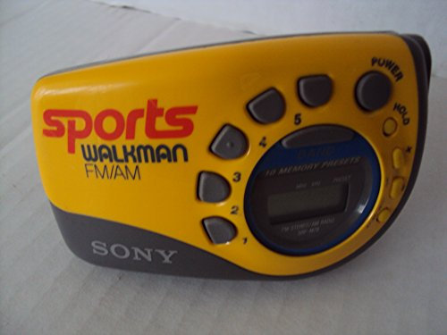 Sony Portable Sports AM/FM Radio (SRF-M78)
