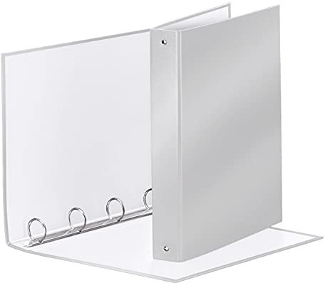 ESSELTE MEETING raccoglitore ad anelli 4-30-Tondo - f.to 22 x 30 cm - Grigio Metallizzato - 395792970