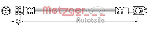 Bremsschlauch mit Hohlschraube METZGER passend für AUDI Q3