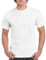 GILDAN Herren Adult Ultra Cotton T-Shirt, Weiß (White), Large (Herstellergröße: L)