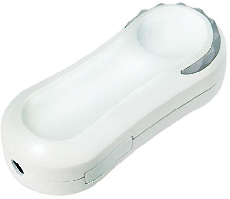 LUMEO® MOBIL Schnurdimmer mit Drehregler für Glühlampen, HV- + NV (magn.Trafo)-Halogen, 2760x0000 T27.00, 20-200 W/VA, Farbe: weiss