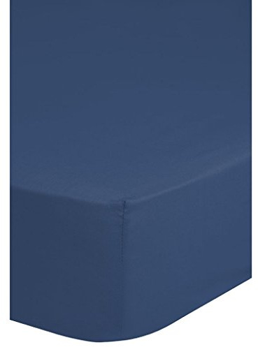 Emotion Spanbettuch Jersey, 220 x 180 x 0,5 cm, blau