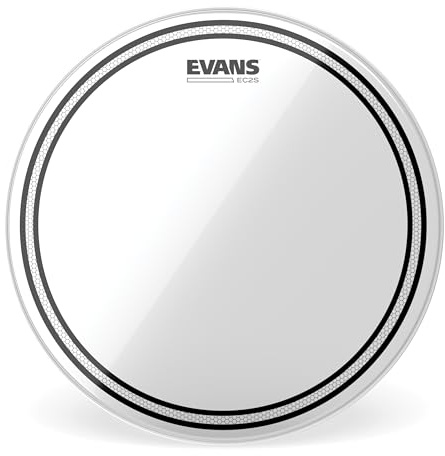 Evans EC2S Clear Tom Drum Head 8 Inch