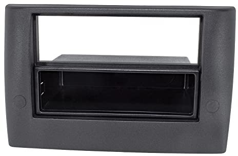 tomzz Audio 2414-000 Cornice radio compatibile con Fiat Stilo versione stabile montaggio a vite con vano portaoggetti