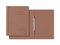 LEITZ 3040-00-75 3040 Spiralhefter, A4, kfmit Heftung, Colorspankarton, braun