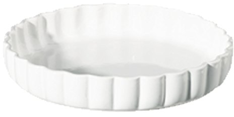 ASA 5014147 Grande Obsttortenform, Keramik, weiß glänzend, 28x28x5 cm