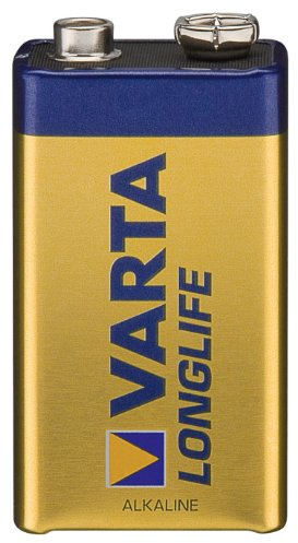 Varta Batterie Alkali 6 LR 61 (9V), Blister, Varta - Longlife (4122)
