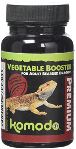 Komodo Premium Live Foods Booster Nutrient Rich Vitamin Boost Chews 75g | Live food booster for bearded dragons – dusts insects with vitamins, minerals and probiotics