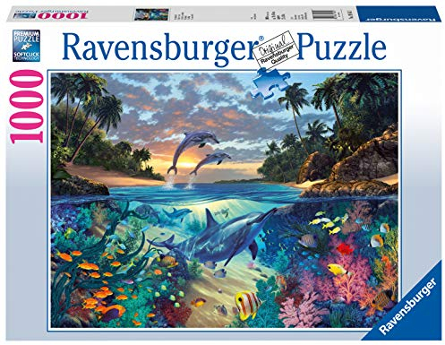 Ravensburger Puzzle 19145 - Korallenbucht - 1000 Teile Puzzle für Erwachsene und Kinder ab 14 Jahren, Puzzle mit Unterwasserwelt-Motiv