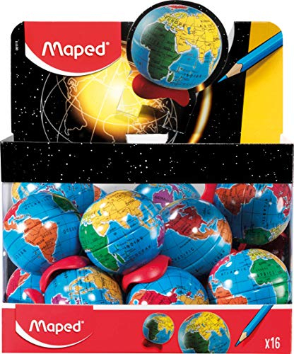 Maped Globe One Hole Pencil Sharpener (Box of 16)