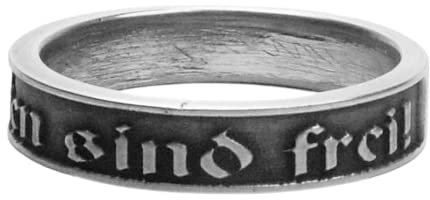 MK-Art Militaria Ring, Die Gedanken sind frei! Meinungsring