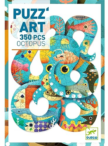 Puzzle-Galerie Octopus 350-teilig in bunt