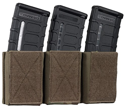 Warrior Triple Velcro Mag Pouch Multicam - Klettbar, Multicam