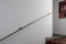 InCasa Handlauf Durchmesser 20 mm, Länge: 180 cm, gebürsteter Edelstahl – Belastung bis 80kg – komplett