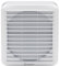 Xpelair GXC6EC 6 Inch/ 150mm Extractor Fan, 220-240V 50/60HZ With EC motor, For Fitting in Kitchen Single & Double Glazed Windows With Pullcord, White